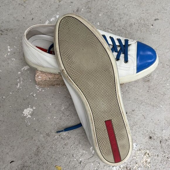 Prada low top leather sneakers - Picture 9 of 9